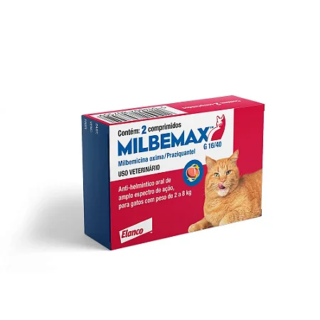 Milbemax Vermifugo para Gatos 2 a 8kg