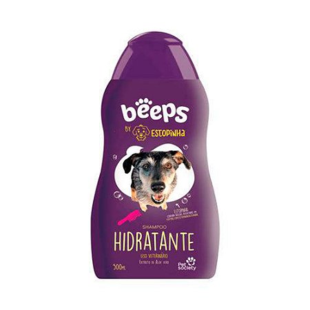 Shampoo Hidratante Estopinha Beeps Pet Society 500ml