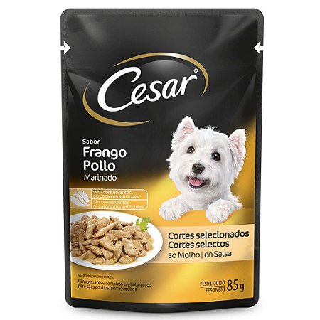 Cesar Adulto Frango Marinado 85g