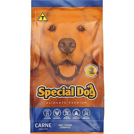 Ração Special Dog  Carne para Cães Adultos