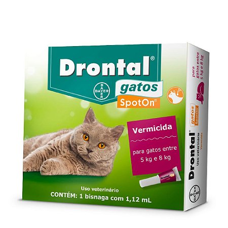 Drontal Gatos 5 a 8kg 1.12ml