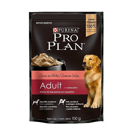 Proplan Sachê Dog Carne 100g