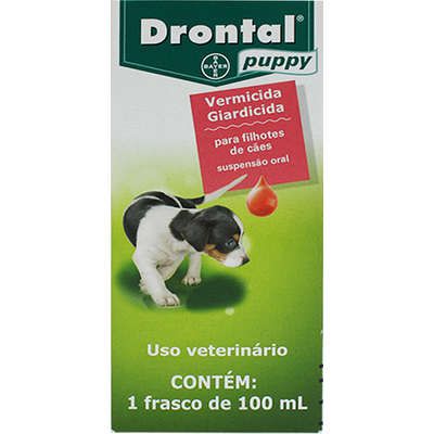 Drontal Suspensão Puppy 100ml Bayer