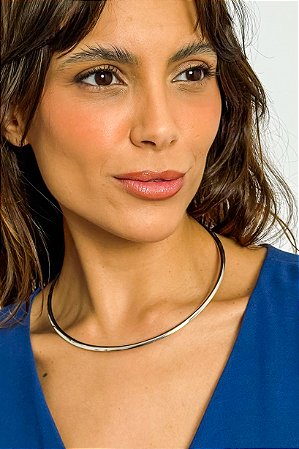 Colar Choker Fina Básica