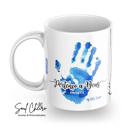 Caneca Pertenço a Deus