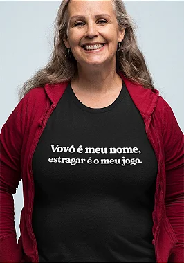 Camiseta Vovó é meu Nome