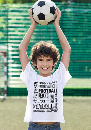Camiseta Infantil Futebol - Funnyquito Camisetas