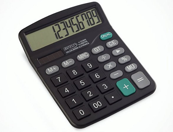 Calculadora Média 12 Dígitos CC3000 BRW