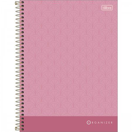 CADERNO EXECUTIVO SECRETÁRIA ESPIRAL CAPA DURA UNIV ORGANIZER 80 FOLHAS