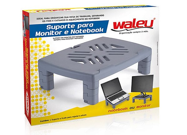 Suporte para Monitor e Notebook Waleu