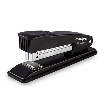 Grampeador Maxprint MX­G20M Metálico Preto