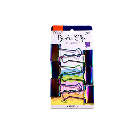 Blinder Clip Rainbow 25mm C/6 BRW