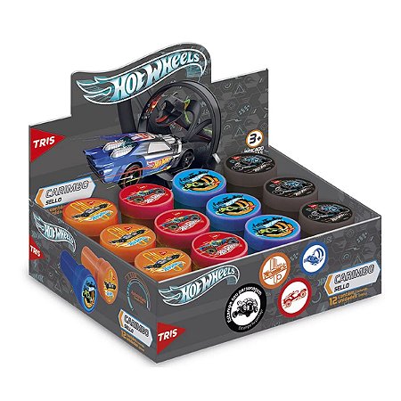 Carimbo Autotintado Hot Wheels TRIS - Unidade