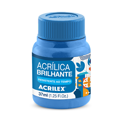 Tinta Acrílica Brilhante 37ml Acrilex