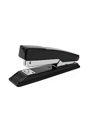 Grampeador B5945G - 26/6 - 30 Folhas - Metálico - Preto - Caixa C/1 UN - Bazze