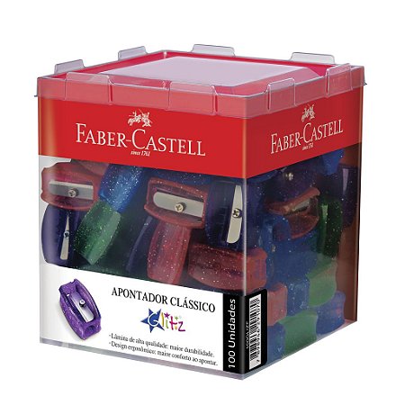 Apontador Clássico Faber-Castell Glitz - Unidade