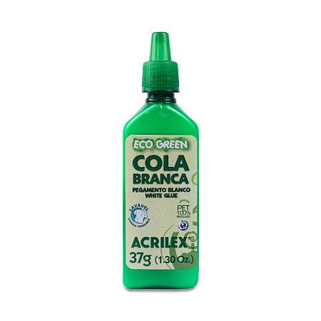 COLA BRANCA ECOGREEN 37g ECOLÓGICA ACRILEX