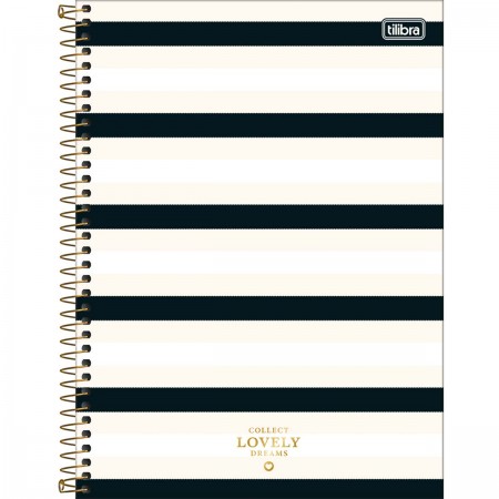 CADERNO ESPIRAL CAPA DURA UNIVERSITÁRIO 1 MATÉRIA WEST VILLAGE 80 FOLHAS