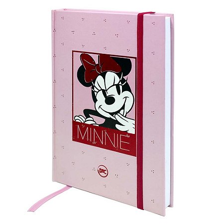 Caderno de anotações A5 Minnie com 336 Páginas