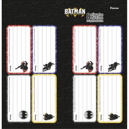 Etiquetas Adesivas Batman