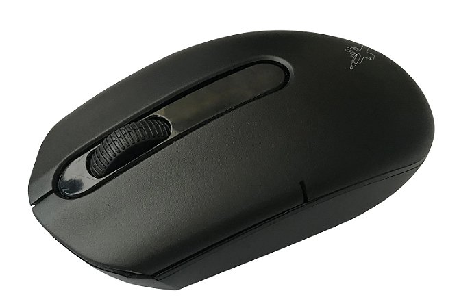 Mouse Airy Sem Fio 2.4g 1600 DPI Preto