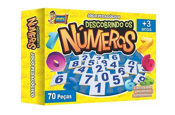 Descobrindo os Números 70 peças - URIARTE