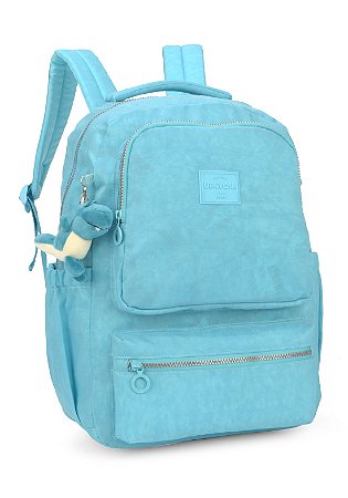 Mochila Laptop Up4You Crinkle Turquesa