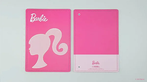 Capa Caderno Inteligente Barbie Pink