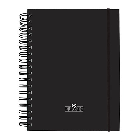 Caderno Smart Colegial com folhas e divisórias reposicionáveis DAC ALL BLACK