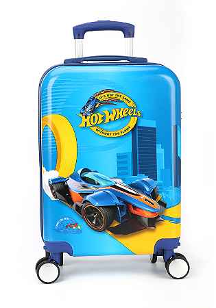 Mala de Viagem Bordo com Rodas 360° Hot Wheels