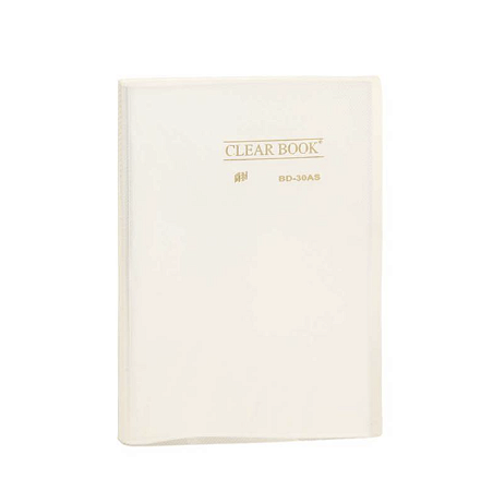 Pasta Catálogo 30 folhas Clear Book Transparente