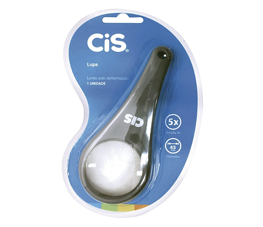 Lupa com lente anti deformação Cis