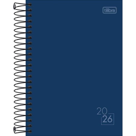 Agenda Espiral Diária 14,0 x 20,0 cm Spice Cores 2026