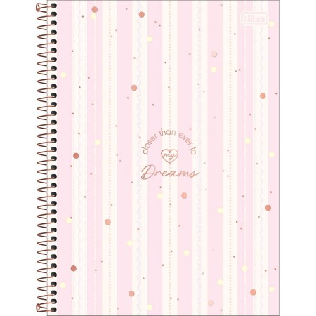 Caderno Espiral Capa Dura Universitário Connect 1 Matéria Soho 80 Folhas