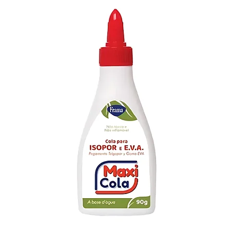 Cola para Eva e Isopor 90g Maxi Cola