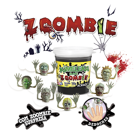 Kimeleka Zoombie - Unidade -Acrilex