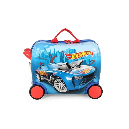 Mala Carrinho Hot Wheels MF10501 360°