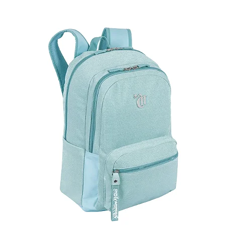 Mochila 2 Compartimentos Capricho Hype Green Sea - Verde