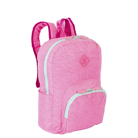 Mochila Sestini Happy Crinkle 2 Double Rosa - Pink