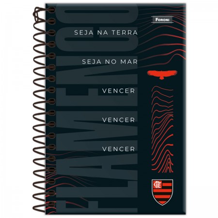 Caderneta 1/8 Capa Dura Flamengo