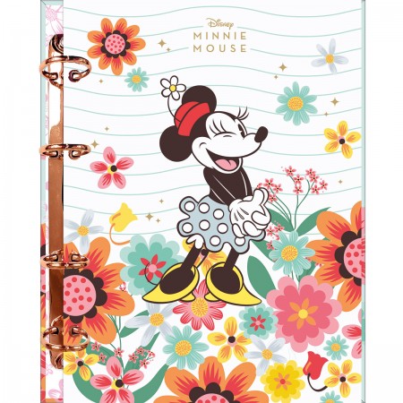 Caderno Argolado Sem Lombo Minnie Mouse