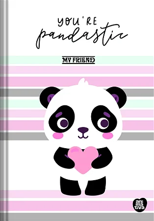 Caderno Brochura Grande Capa Dura My Friend 48 Folhas