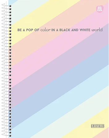 Caderno Universitário 20 Matérias Capa Dura Cristales