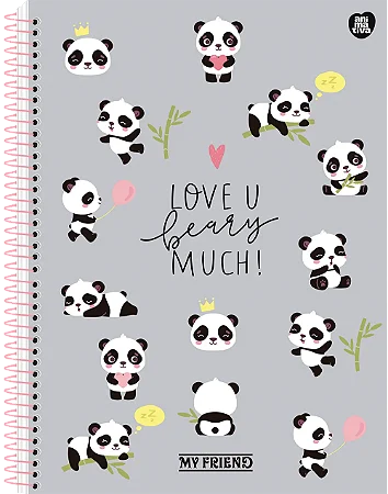 Caderno Universitário 1 Matéria Capa My Friend