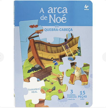 Aventuras Bíblicas em Quebra-Cabeça: A Arca de Noé