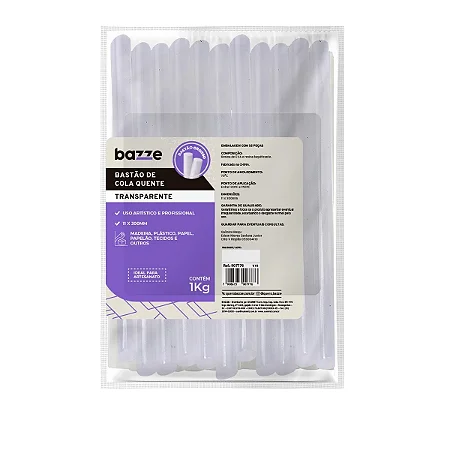 BASTÃO DE COLA QUENTE GROSSO 11MM X 30CM - Unidade