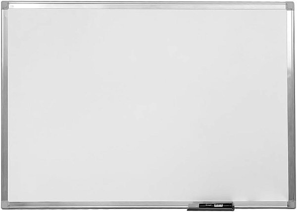 Quadro Branco Moldura Aluminio UV 200x120cm - Stalo