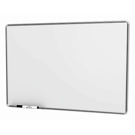 Quadro Branco Moldura Alumínio 90X60cm Linha Free