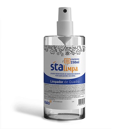 Líquido Limpador para Lousa Quadro Branco Stalimpa