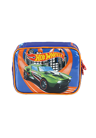 Estojo 100 pens Hot Wheels EI42614 Azul